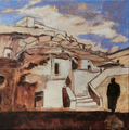 Voir matera 2 - 40x40 - technique mixte